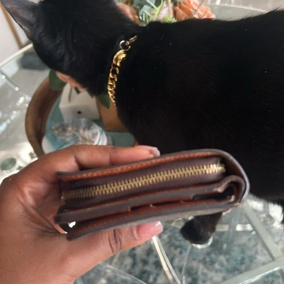 Authentic Louis Vuitton wallet brown monogram pre loved - Picture 4 of 9